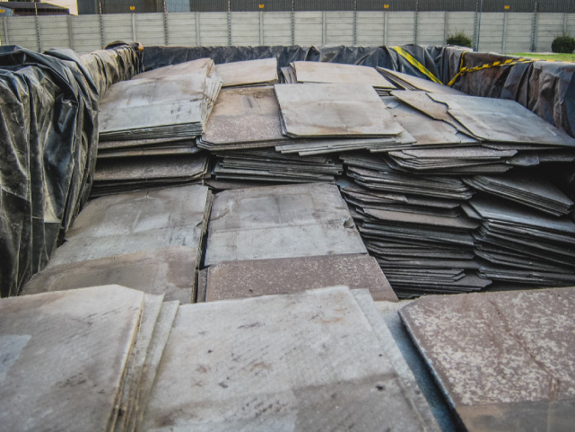 Cement Asbestos Board (CAB) Siding Removal | CAZ Environmental